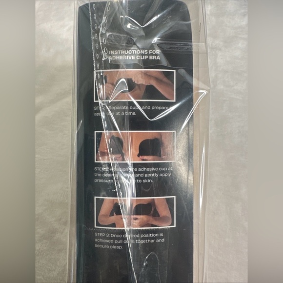 Maidenform Bra Front Clip Closure Backless & Strapless Adhesive Bra Size D Nude - Picture 2 of 6